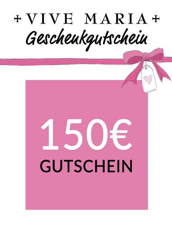 Nastrovje Potsdam Vive Maria Geschenkgutschein 150 EUR deutsch