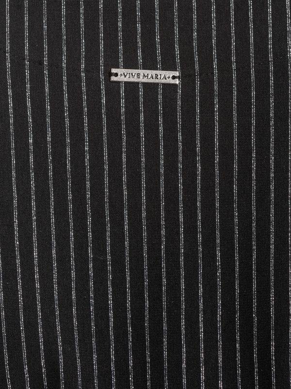 Nastrovje Potsdam Vive Maria Glamour Dandy Damen Langarmshirt Schwarz