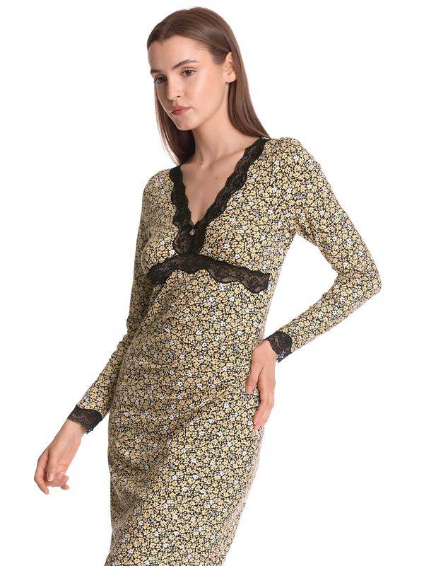 Nastrovje Potsdam Vive Maria Golden Day Damen Etuikleid Dunkelgelb Allover