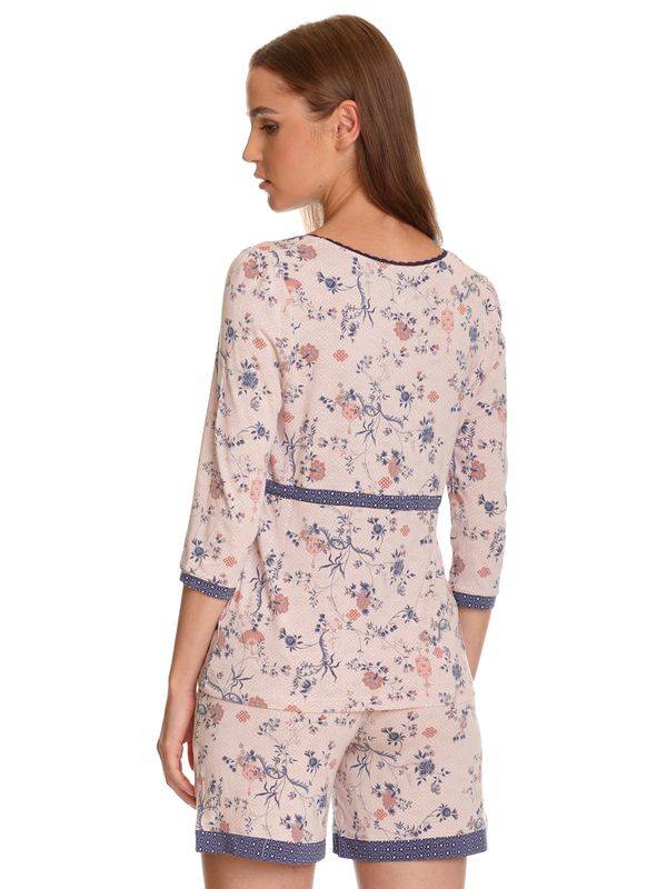 Nastrovje Potsdam Vive Maria Hanoi Girl Damen Pyjama Rosa Allover