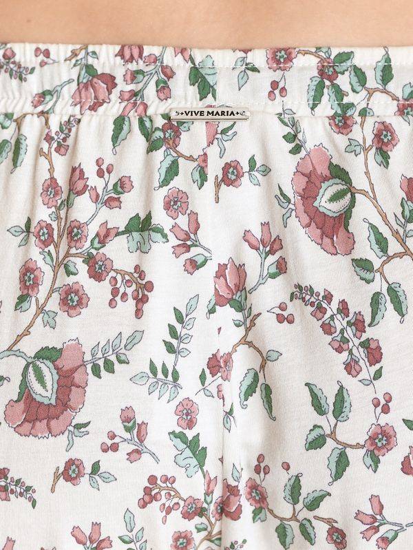 Nastrovje Potsdam Vive Maria Hidden Garden Damen Schlafhose Creme/allover