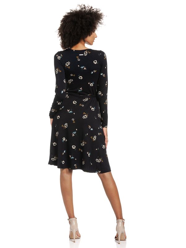 Nastrovje Potsdam Vive Maria Hidden Garden Damen Wickelkleid Blau Allover