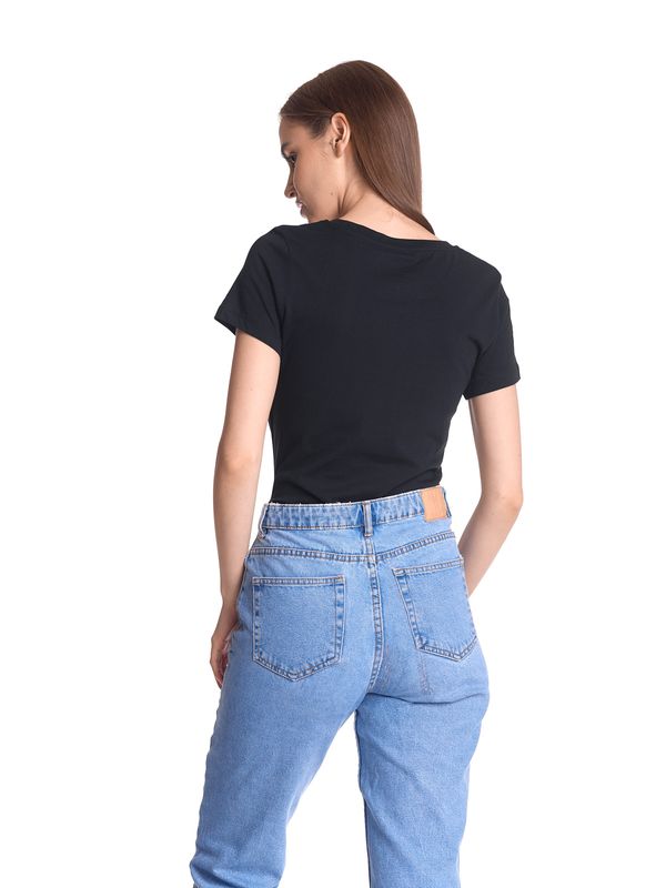 Nastrovje Potsdam Vive Maria Holy Love Damen T-Shirt Schwarz