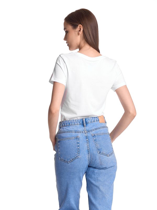 Nastrovje Potsdam Vive Maria Holy Love Damen T-Shirt Weiss