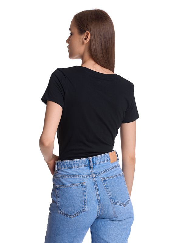 Nastrovje Potsdam Vive Maria Holy Therese Damen T-Shirt Schwarz