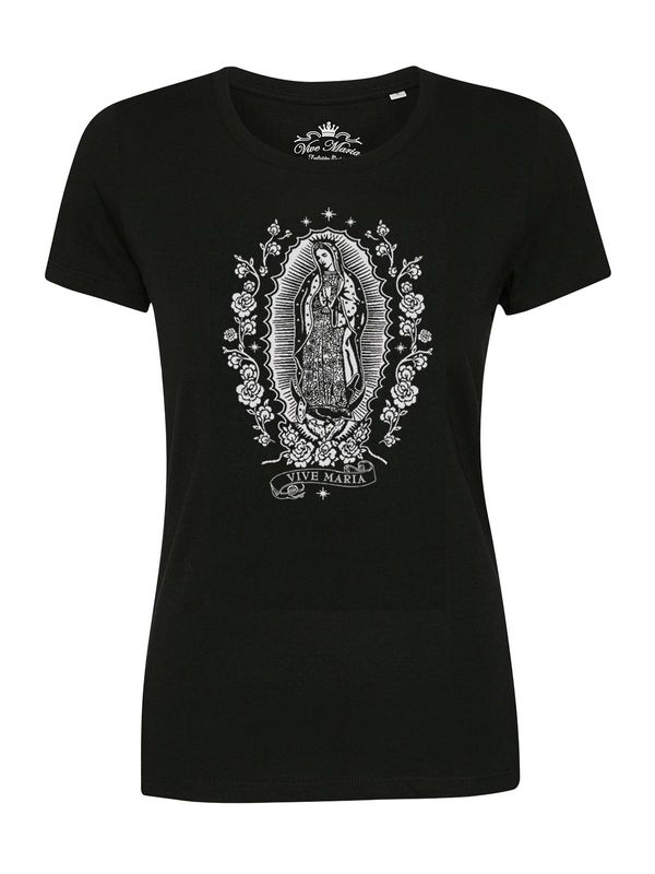 Nastrovje Potsdam Vive Maria Holy Virgin Damen T-Shirt Schwarz