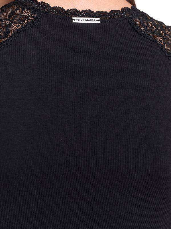 Nastrovje Potsdam Vive Maria Ladylove Damen Wäscheset: Top Mit Slip Schwarz