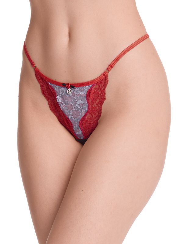 Nastrovje Potsdam Vive Maria Lavender Kiss Damen Stringtanga-Set Lilac/black