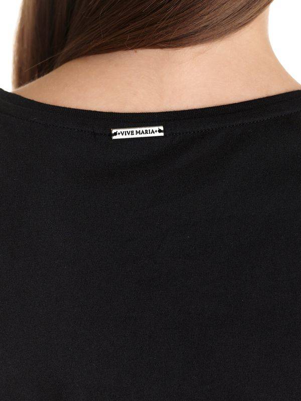 Nastrovje Potsdam Vive Maria Logo Dream Damen T-Shirt Schwarz