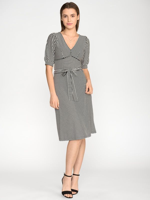 Nastrovje Potsdam Vive Maria Love Ahoi Damen A-Linien-Kleid Schwarz/weiß