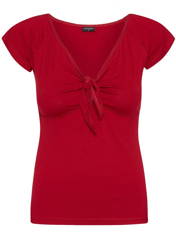 Nastrovje Potsdam Vive Maria Lovely Capri Damen T-Shirt rot