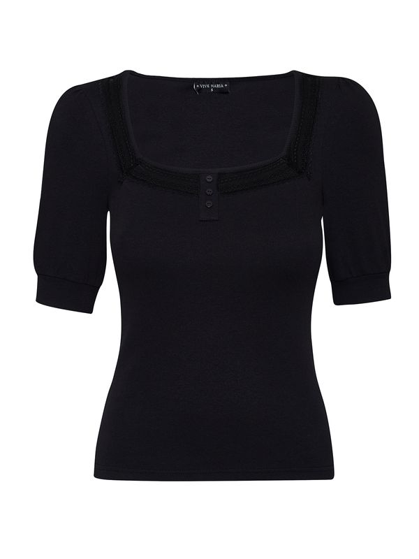 Nastrovje Potsdam Vive Maria Lovely Day Damen T-Shirt Schwarz