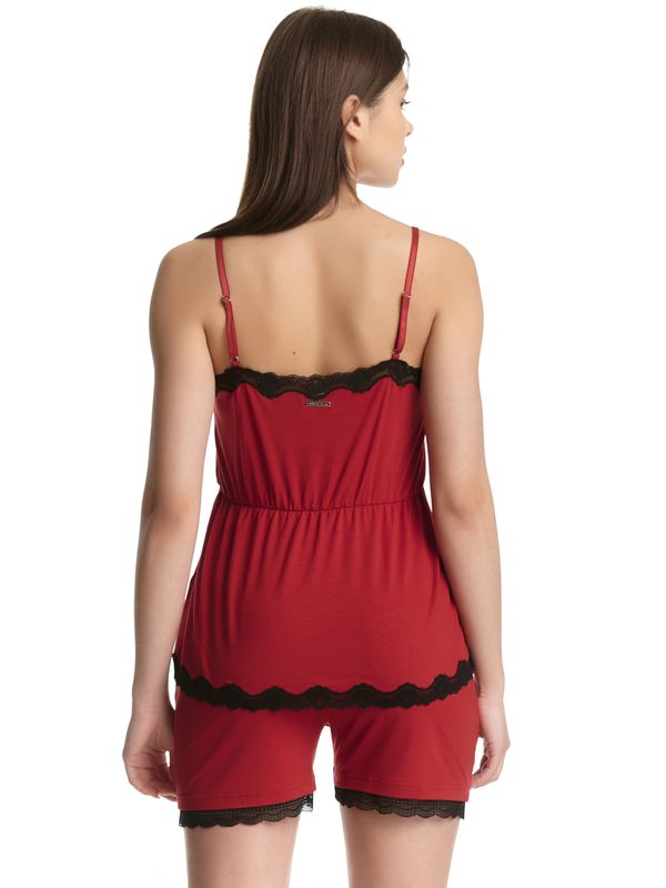 Nastrovje Potsdam Vive Maria Lovely Dream Damen Schlaftop Rot