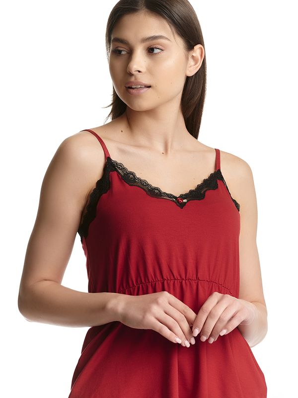 Nastrovje Potsdam Vive Maria Lovely Dream Damen Schlaftop Rot