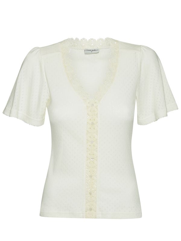 Nastrovje Potsdam Vive Maria Ma Camille Damen T-Shirt Offwhite