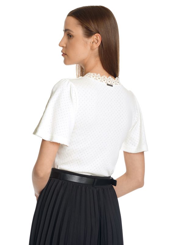 Nastrovje Potsdam Vive Maria Ma Camille Damen T-Shirt Offwhite