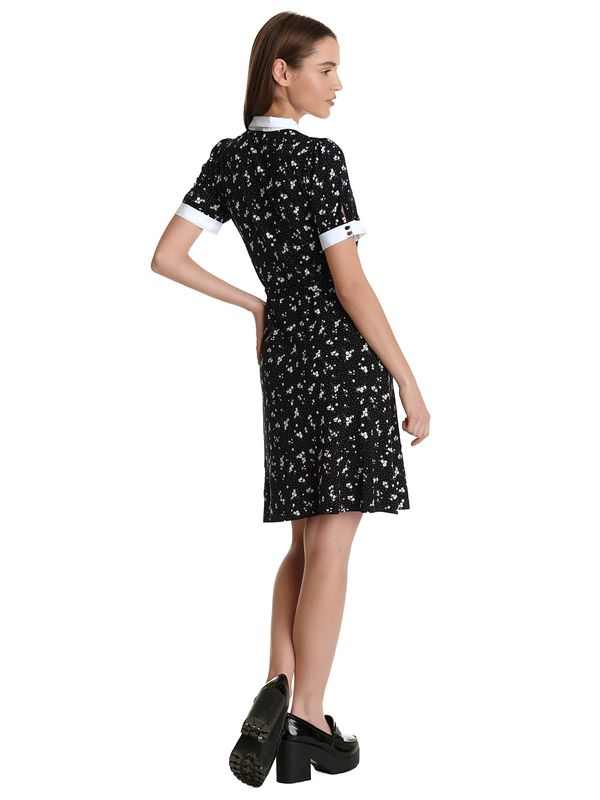 Nastrovje Potsdam Vive Maria Ma Valérie Damen A-Linien-Kleid Schwarz Allover