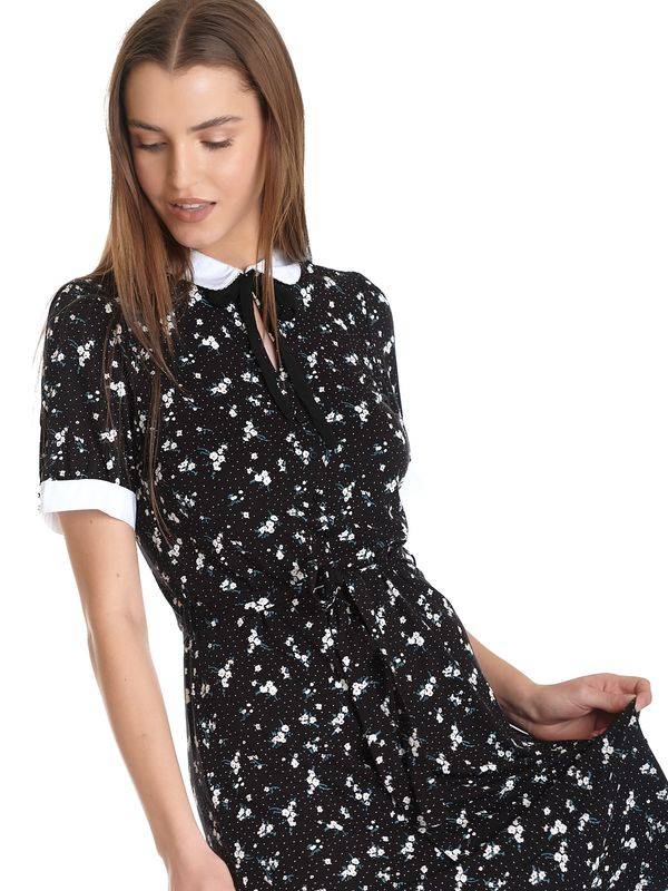 Nastrovje Potsdam Vive Maria Ma Valérie Damen A-Linien-Kleid Schwarz Allover