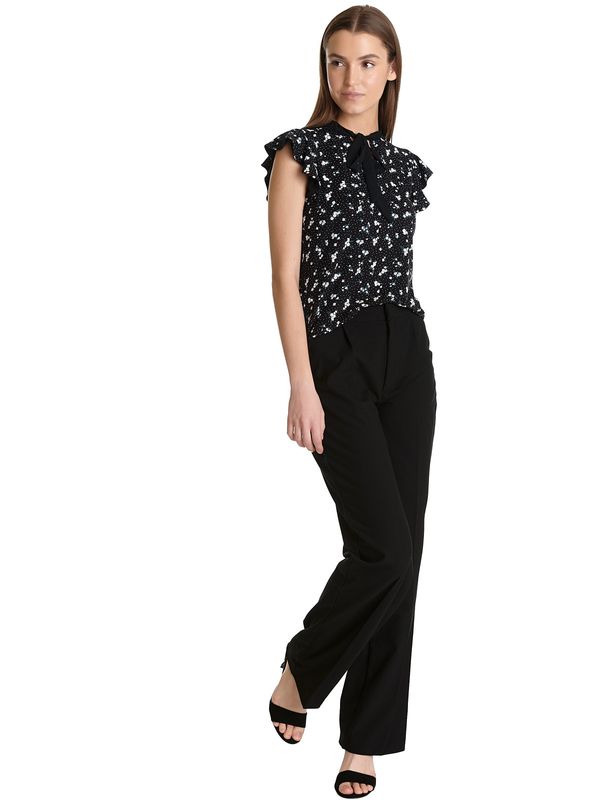 Nastrovje Potsdam Vive Maria Ma Valérie Damen Schlupfbluse Schwarz Allover