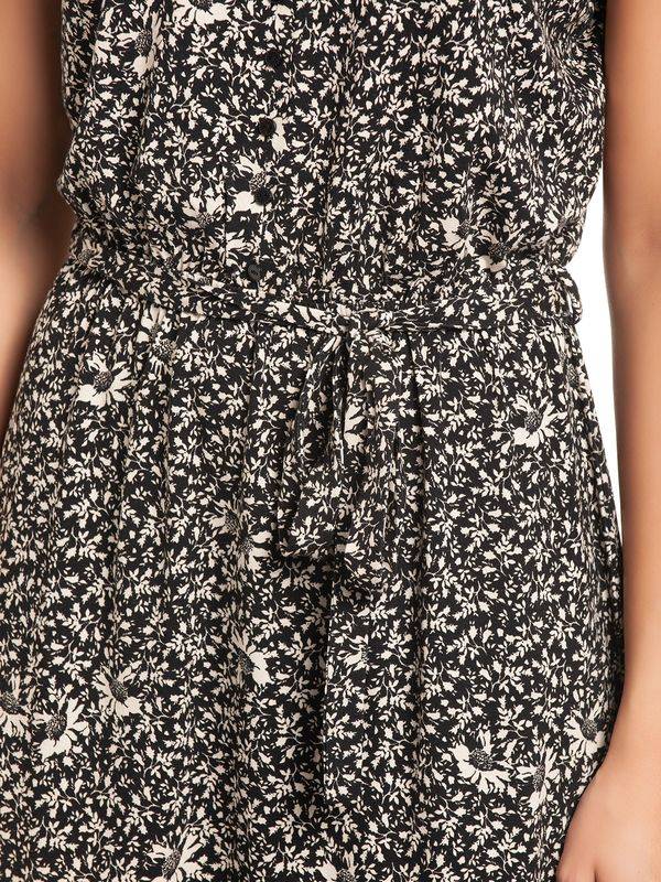 Nastrovje Potsdam Vive Maria Marguerite Damen A-Linien-Kleid Schwarz Allover