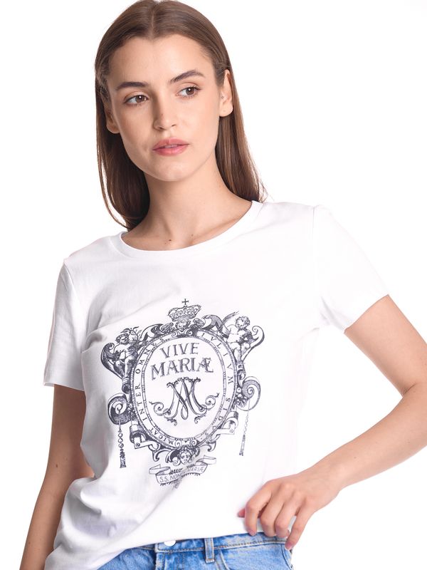 Nastrovje Potsdam Vive Maria Maria's Baroque Damen T-Shirt Weiss