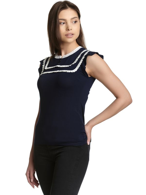 Nastrovje Potsdam Vive Maria Mer Ahoy Damen Schlupfbluse Blau