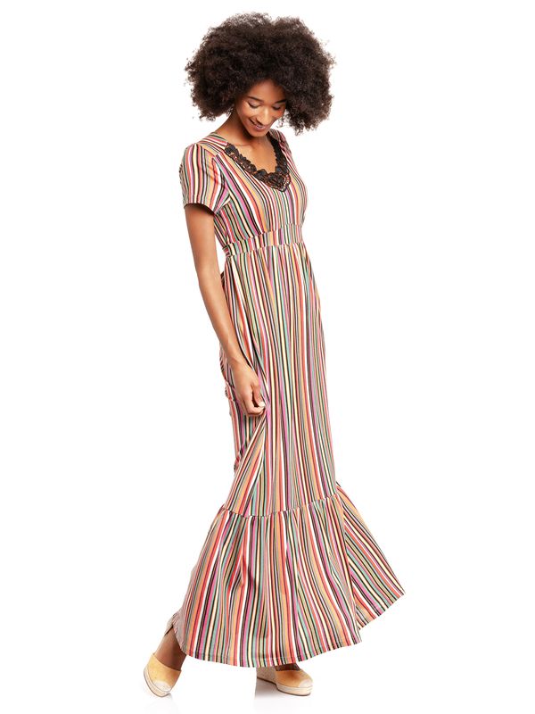 Nastrovje Potsdam Vive Maria Mexico Summer Damen Volantkleid Mehrfarbig