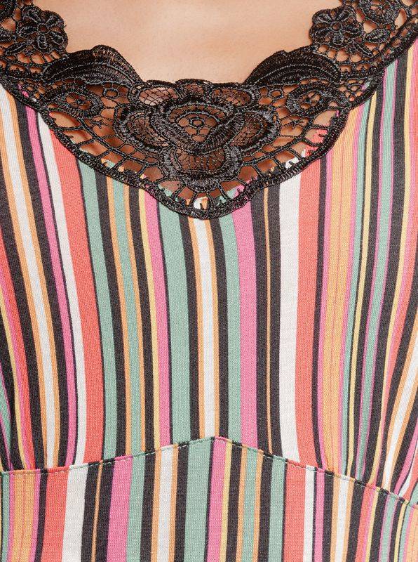 Nastrovje Potsdam Vive Maria Mexico Summer Damen Volantkleid Mehrfarbig