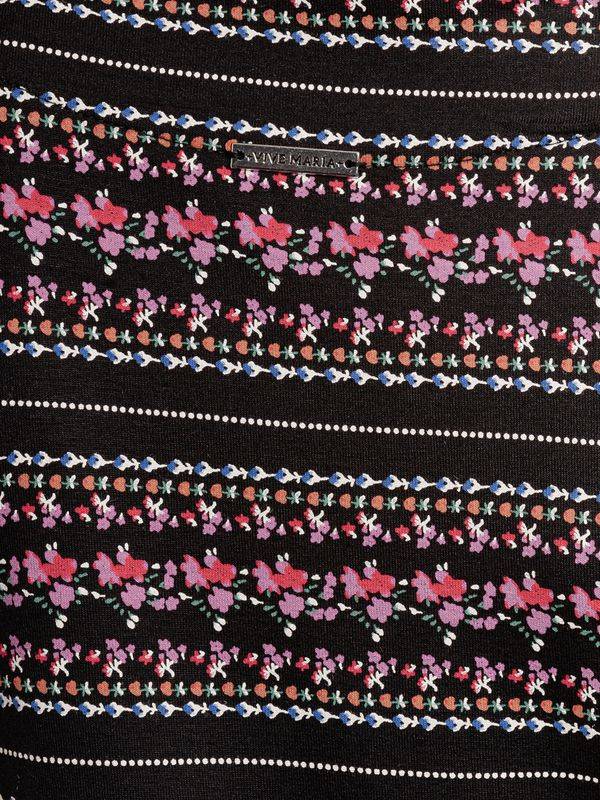 Nastrovje Potsdam Vive Maria Midsummer Damen T-Shirt Schwarz Allover