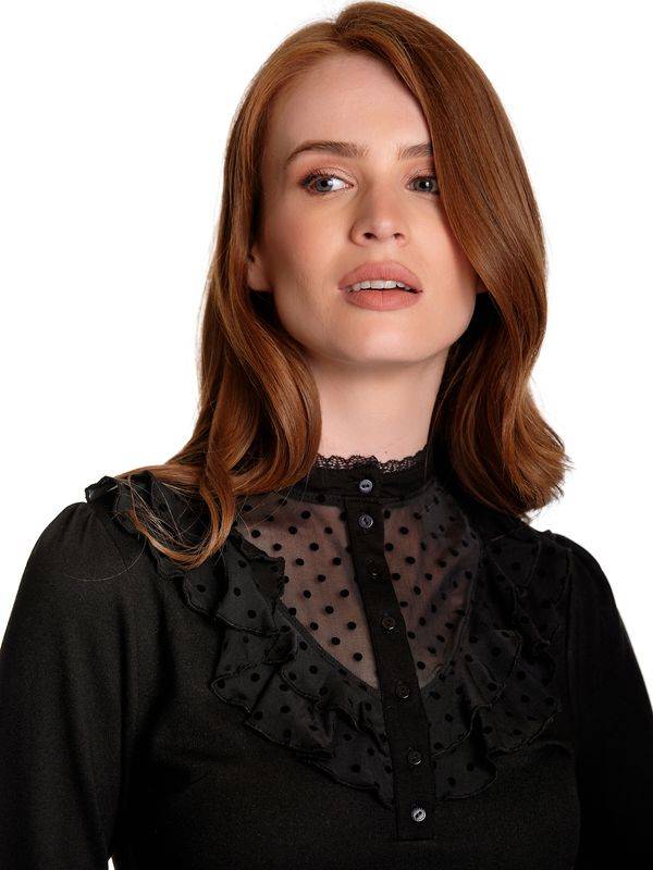 Nastrovje Potsdam Vive Maria Montmartre Black Damen Jerseykleid Schwarz Allover