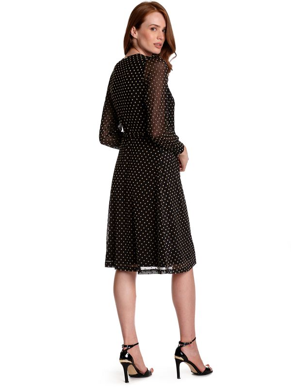 Nastrovje Potsdam Vive Maria Montmartre Damen Wickelkleid Schwarz Allover