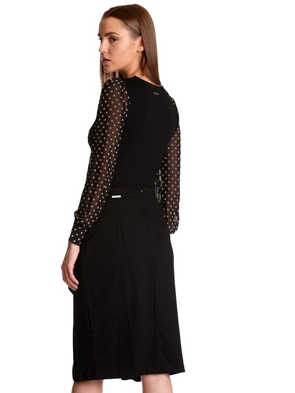 Nastrovje Potsdam Vive Maria Montmartre Love Damen Langarmshirt Schwarz Allover