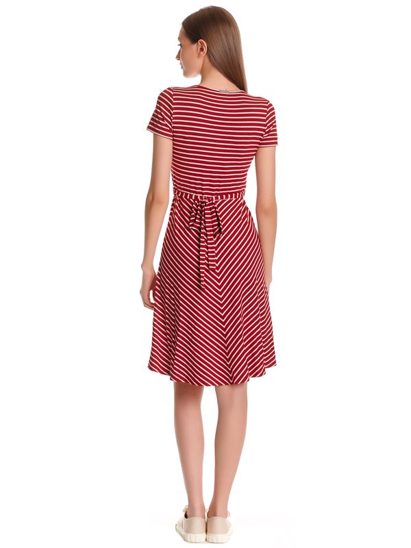 Nastrovje Potsdam Vive Maria My Capri Damen A-Linien-Kleid Rot Allover