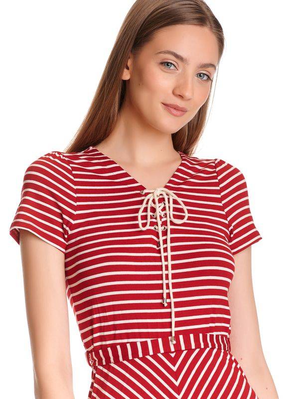 Nastrovje Potsdam Vive Maria My Capri Damen A-Linien-Kleid Rot Allover