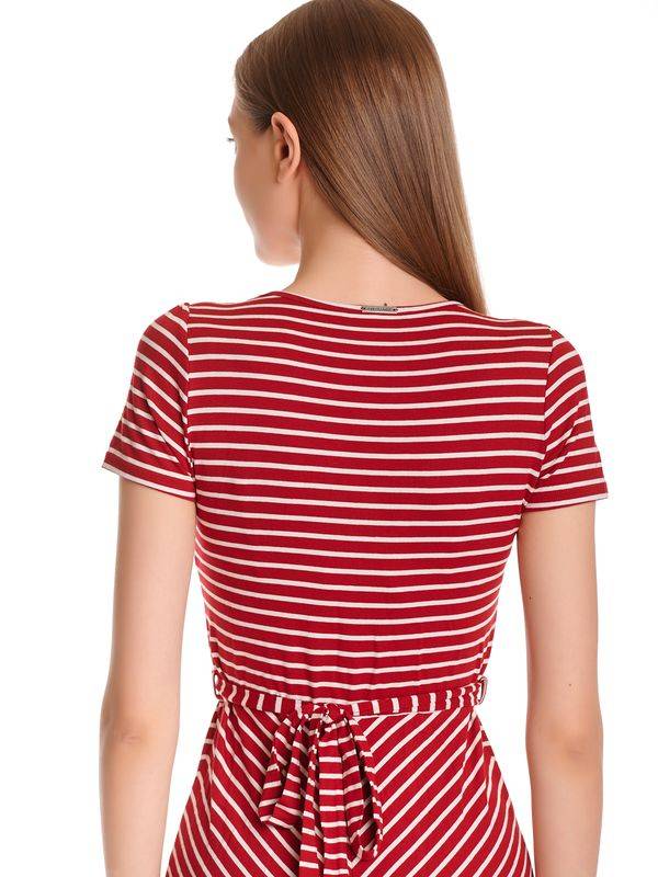 Nastrovje Potsdam Vive Maria My Capri Damen A-Linien-Kleid Rot Allover