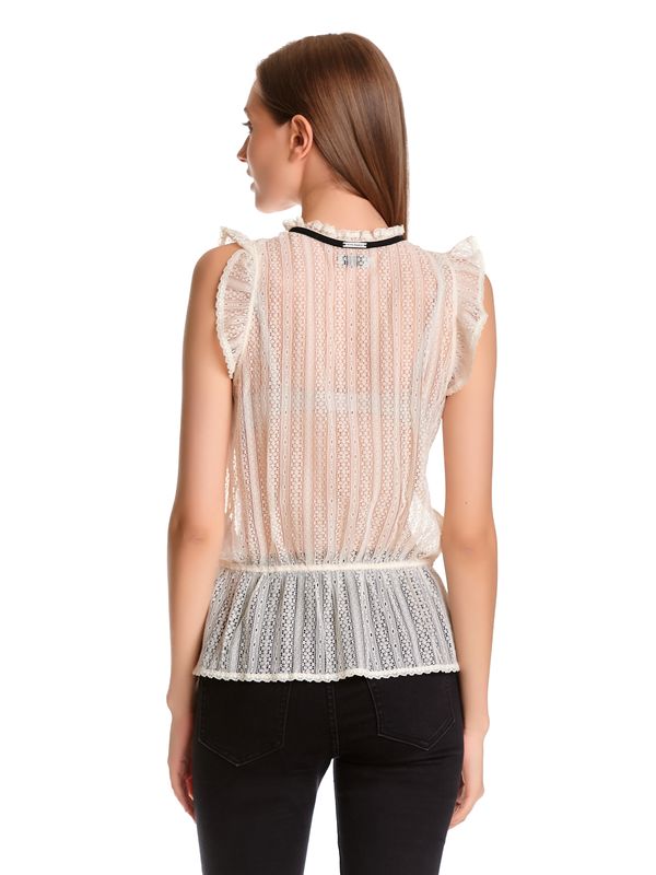 Nastrovje Potsdam Vive Maria My Colette Damen Spitzentop Creme