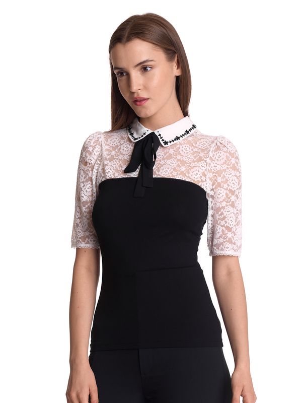 Nastrovje Potsdam Vive Maria My Melody Damen Schlupfbluse creme/schwarz Nastrovje Potsdam Vive Maria My Melody Damen Schlupfbluse creme/schwarz