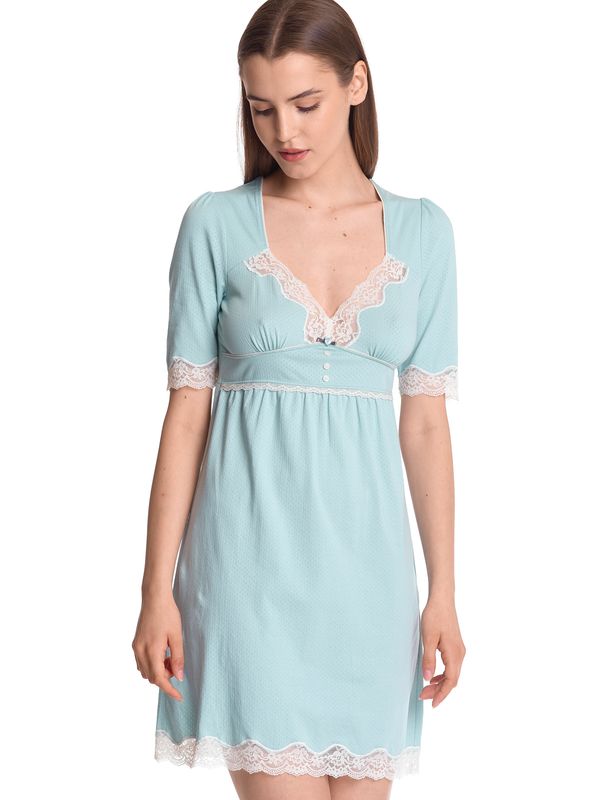Nastrovje Potsdam Vive Maria My Nostalgia Damen Nachthemd Blau