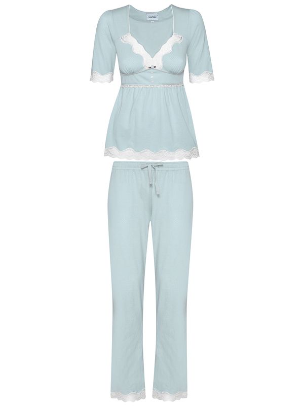 Nastrovje Potsdam Vive Maria My Nostalgia Damen Pyjama Blau