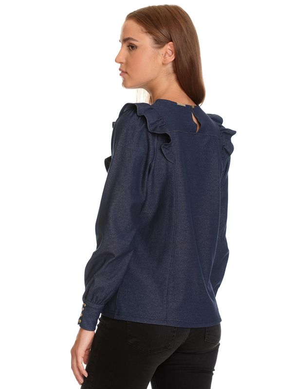 Nastrovje Potsdam Vive Maria Nevada Denim Damen Shirtbluse Blau