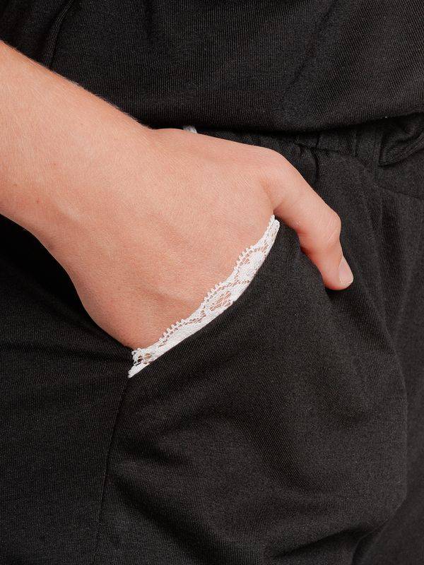 Nastrovje Potsdam Vive Maria Nostalgie Dream Damen Pyjama Schwarz