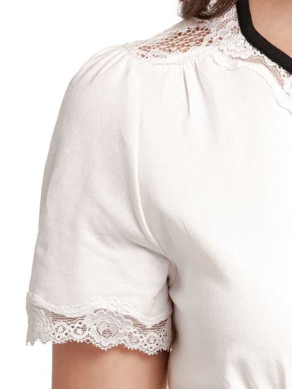 Nastrovje Potsdam Vive Maria Nostalgie Ripp Damen Pyjama Creme/allover