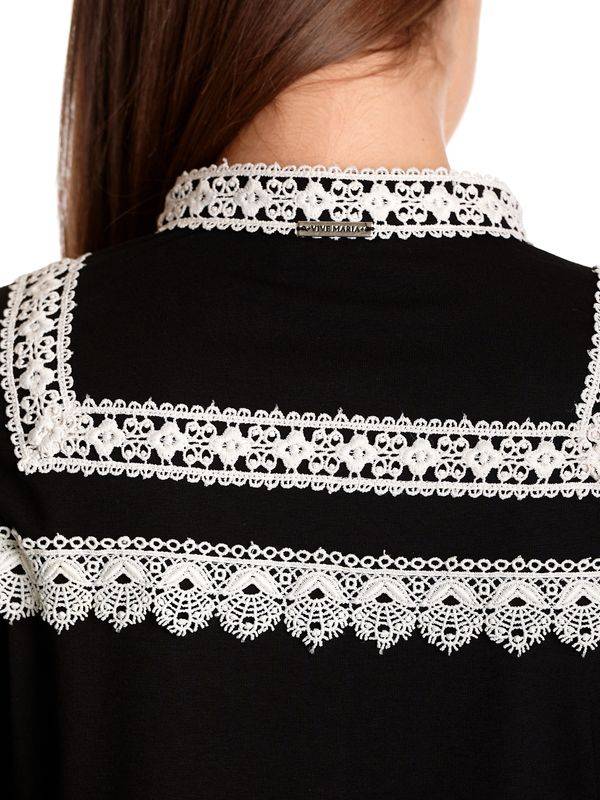 Nastrovje Potsdam Vive Maria Nuit Francaise Damen Langarmbluse Schwarz