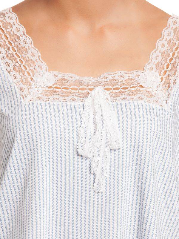 Nastrovje Potsdam Vive Maria Penelope Summer Damen Pyjama Blau Allover