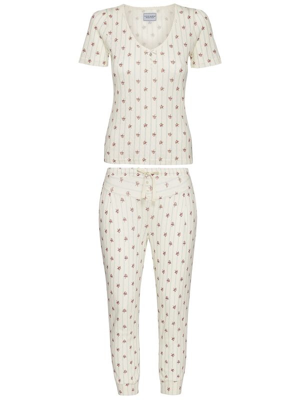 Nastrovje Potsdam Vive Maria Petite Fleur Damen Pyjama Creme/allover