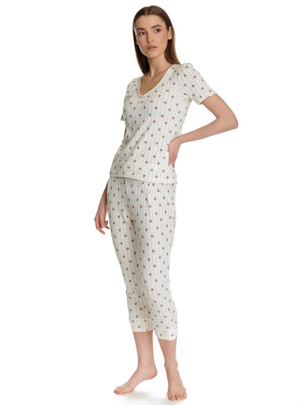Nastrovje Potsdam Vive Maria Petite Fleur Damen Pyjama Creme/allover
