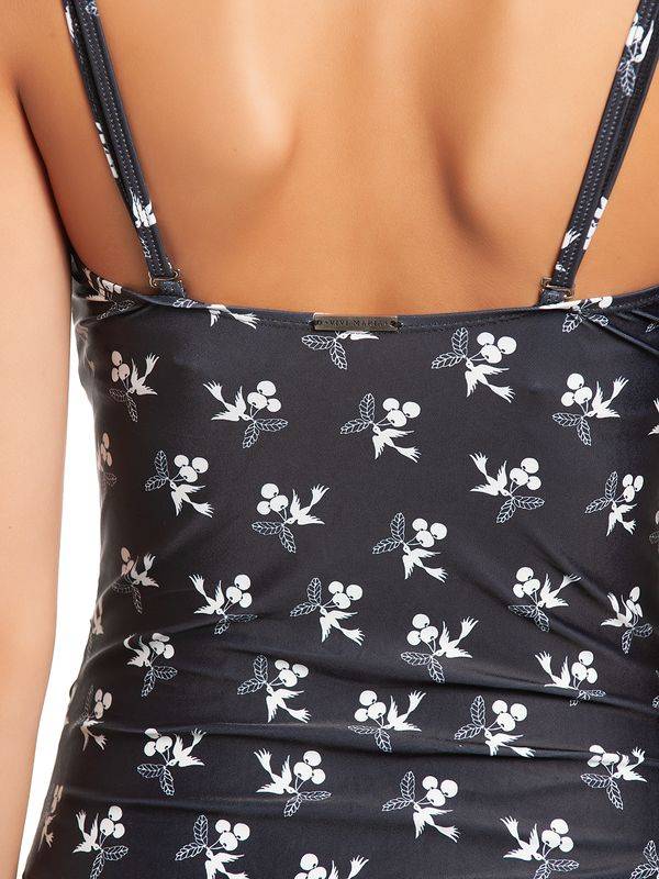 Nastrovje Potsdam Vive Maria Pick The Cherry Damen Badeanzug Schwarz Allover