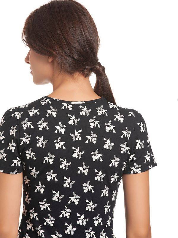 Nastrovje Potsdam Vive Maria Pick The Cherry Damen T-Shirt Vulkanblau