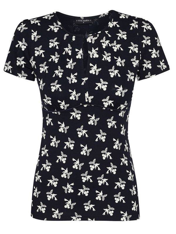 Nastrovje Potsdam Vive Maria Pick The Cherry Damen T-Shirt vulkanblau