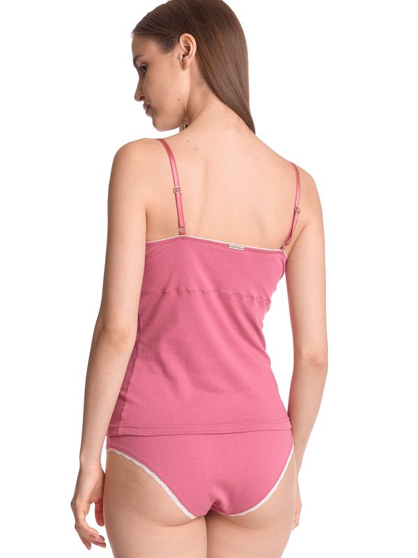 Nastrovje Potsdam Vive Maria Pink Princess Damen Wäscheset: Top Mit Panty Pink